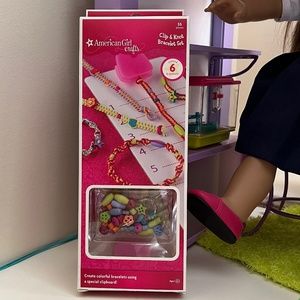 American Girl Crafts Clip & Knot Bracelet Set NIB